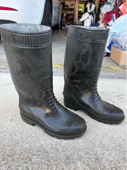 Paris waterproof rain boots
