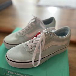 Brand New With Tags! Sky Blue Women’s Vans 