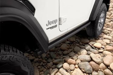 Like new 2026 Jeep Wrangler rock boards and sliders