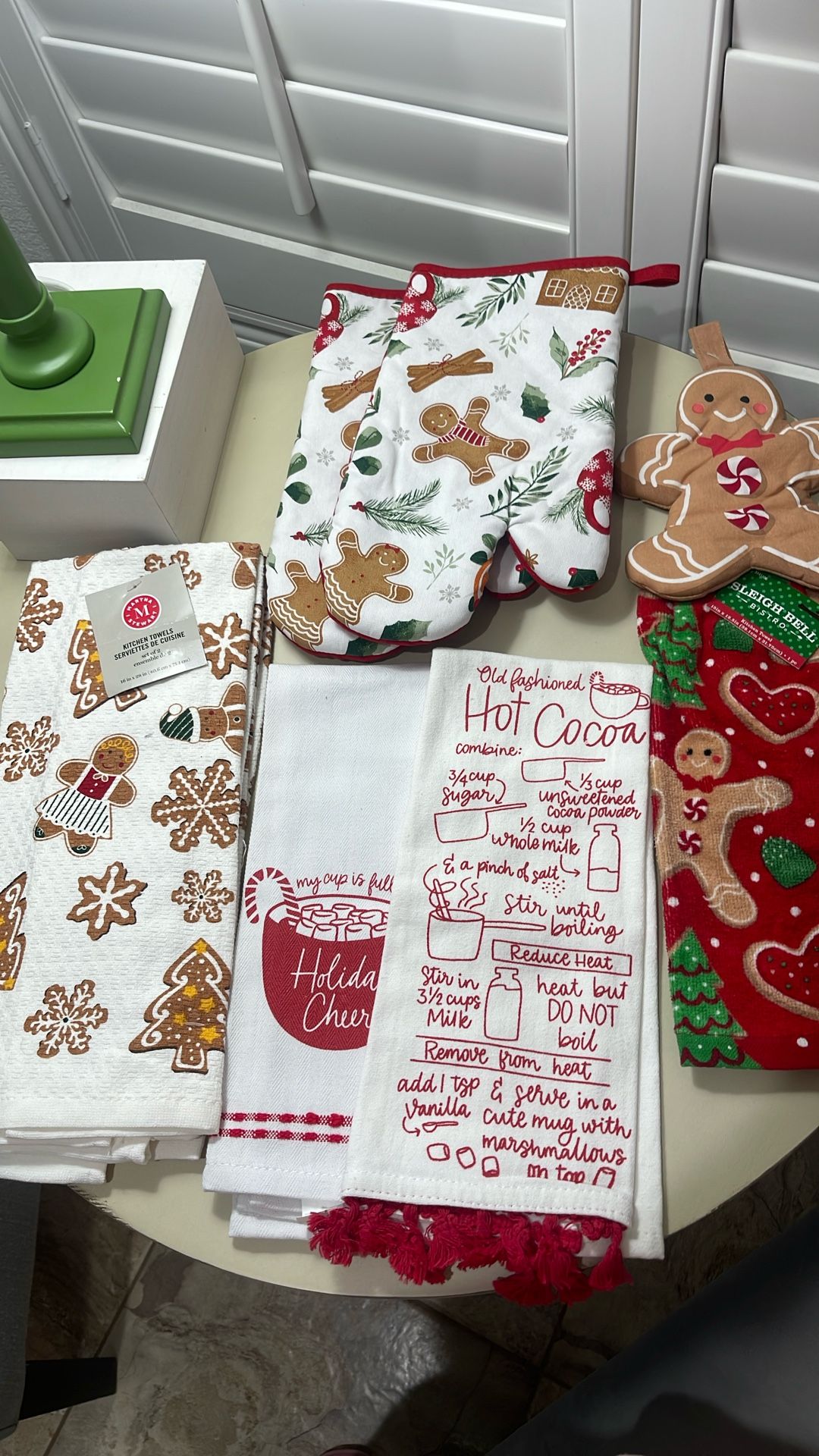 Gingerbread Kitchen Towels