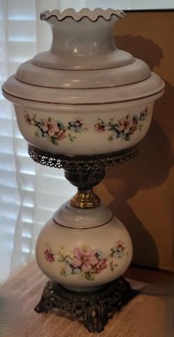 Antique Glass Lamp