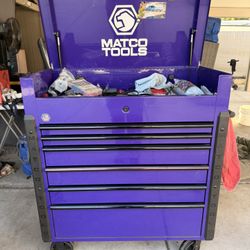 Purple Matco Toolbox Only (no Tools Included)