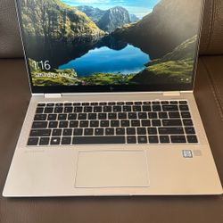 HP 13.3 Inches EliteBook Touchscreen Laptop/Tablet 