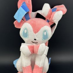 Pokemon plush toy stuffed animal doll Sylveon 8 1/2” Anime