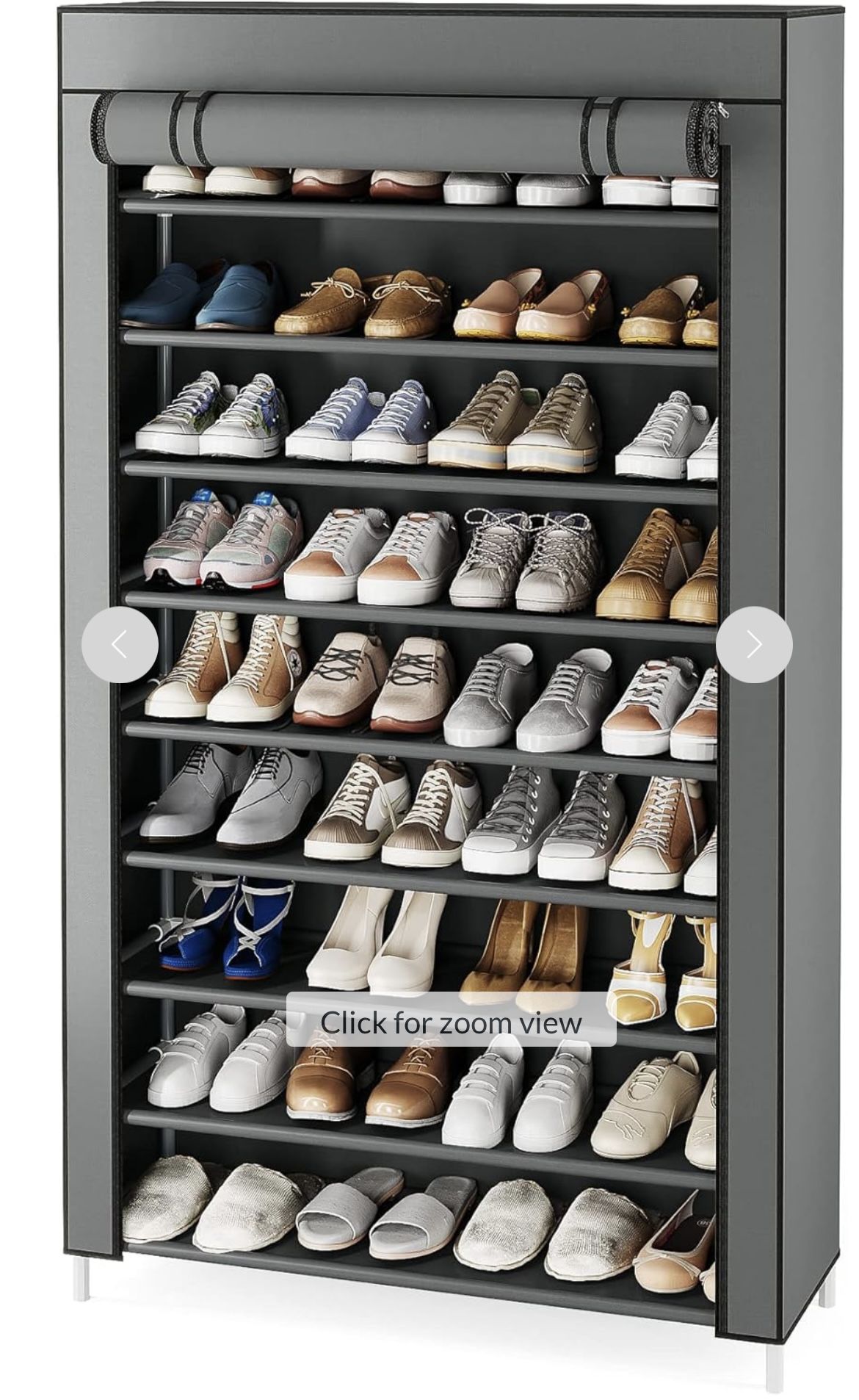 Tribesigns Shoes Racks Organizer For Closet, Vertical Shoe Shelf For Entryway