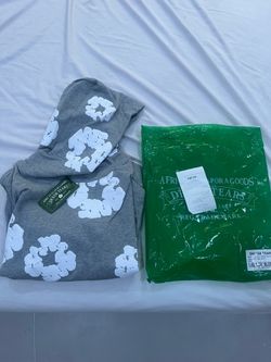 Grey denim tears medium size