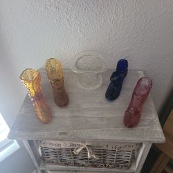 Lot  Of Antique Glass