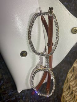 Lab stones, executive CEO rapper boss glasses