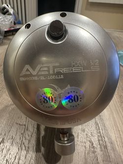Avet 2-speed HXW 5/2 Left Hand Fishing Reel