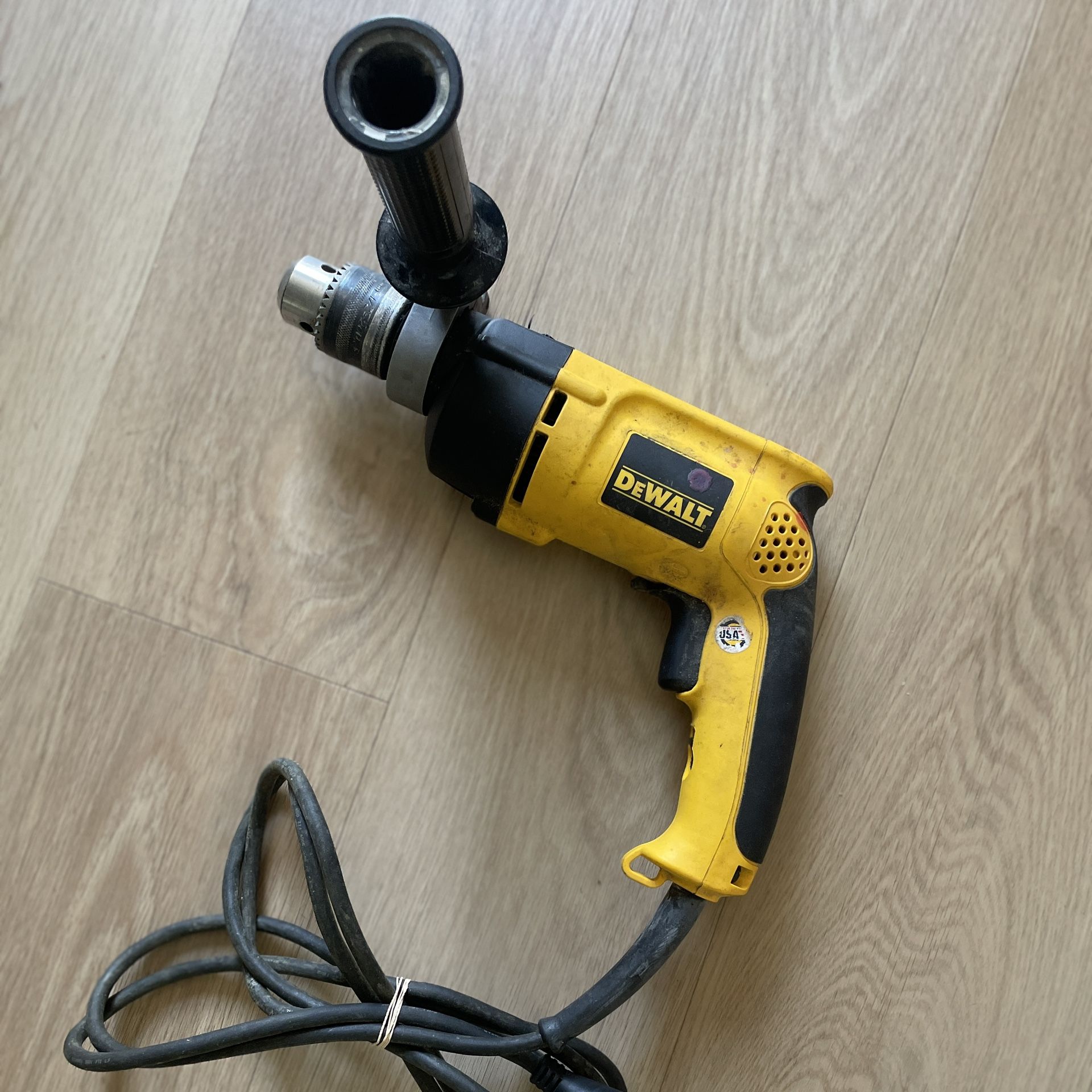 DEWALT 7.8 Amp Corded 1/2 in. Variable Speed Reversible Hammer Drill