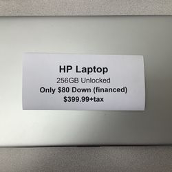 Unlocked HP Laptop (256GB)