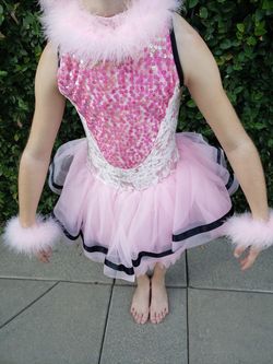 Girls " poodle in Paris" dance costume