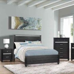 🔥SUPER DEAL🔥7pc Queen Bedroom set😍
Take it home with $39down 
Hablamos Español Y Financiamos🙋🏻‍
