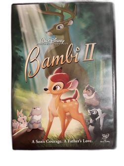 Disney Bambi II DVD - A Son's Courage A Father's Love
