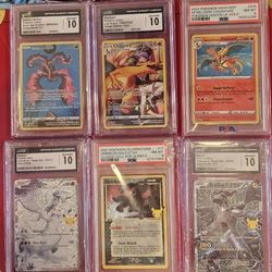 Pokemon Graded Cards Cgc Psa Sgc