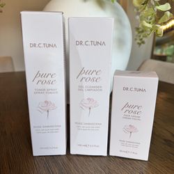 🌹 Pure Rose Skincare Trio 🌹