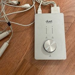 Apogee Duet FireWire With Breakout Cables