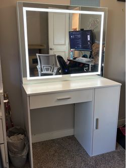 White Vanity