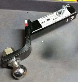 U-HAUL PowerTow Hitch 3-1/2" DROP or 2-1/4" RISE EXTRA LENGTH for 2" Receiver