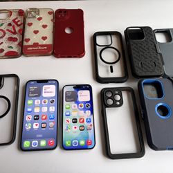 Spectrum iphones 14plus and Iphone 15pro smashed back please Read 