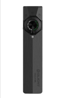 Olight Arkpro ultra ONYX BLACK   Price FIRM           flashlight UV LASER.        NEW RELEASE..