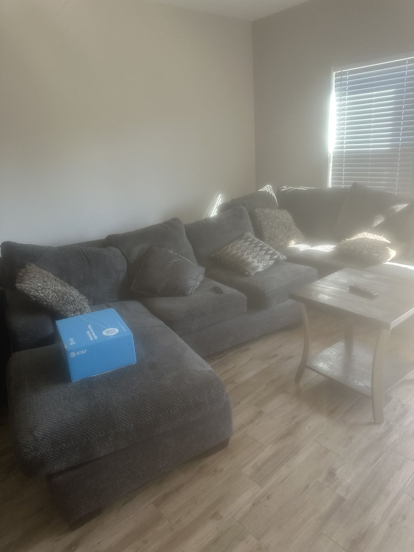 Sofa Sectional 6 Seater With Coffee Table And Side Table