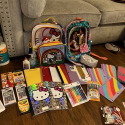 Book Bags An School Supplies Girls An Boys