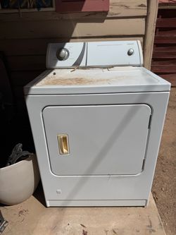 Admiral White Gas Dryer