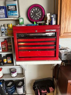 Red Craftsman Tool Set