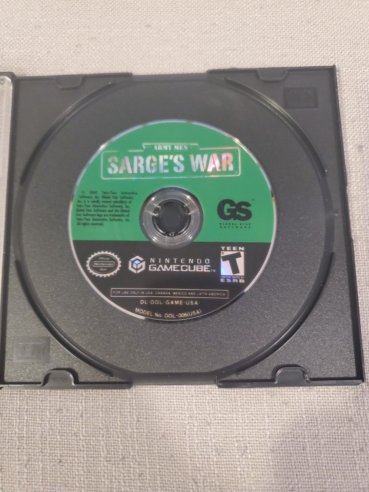 Army Men: Sarge's War Nintendo GameCube video game