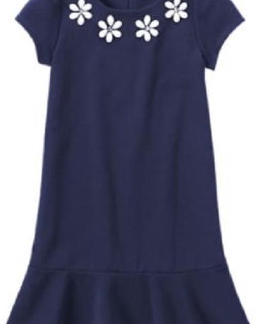 New Gymboree Navy Easter Dress Sz 10 $ 11