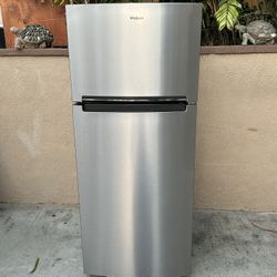 Whirlpool Fridge Silver 18cu Ft 28x29x68🛑👍3 MONTHS WARRANTY 