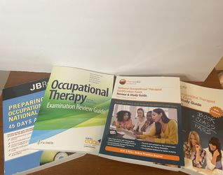 4 Occupational Therapy Board NBCOT Exam Study Books Review Practice Tests Used To Study And Pass 2025 Boards 