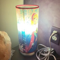 Disney  Frozen Elsa And Anna Lamp