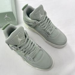 Jordan 4 Retro Seafoam/ Abundance -Unisex Shoes Sneakers