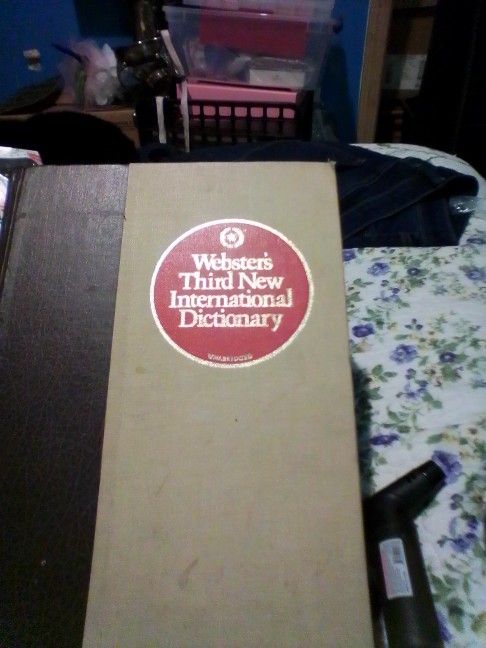 Websters Third New International Dictionary