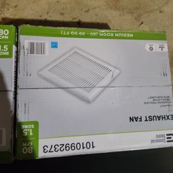 Commercial Electric Exhaust Fans X2