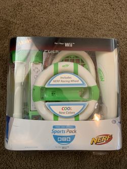 Nintendo Wii NERF Sports Pack Accessories