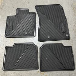 2021-2025 Nissan Rogue Factory OEM All Weather Mats 