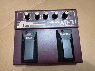 Boss AD-3 Acoustic effects pedal