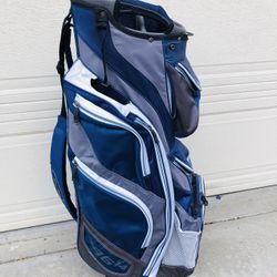 Org 14-Way Golf Cart Bag Blue
