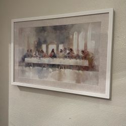 Jesus In The Last Dinner Frame 