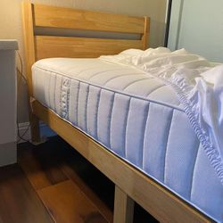 Bed frame and mattress (pickup in Irvine)