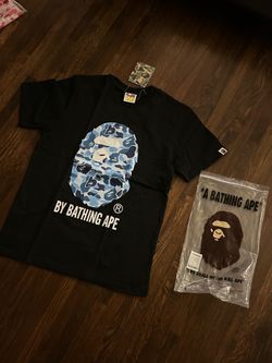 Bape black and blue tee