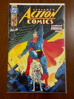 Action Comics #1100 Superman & Krypto Dan Mora Trade Cover - LTD 1000