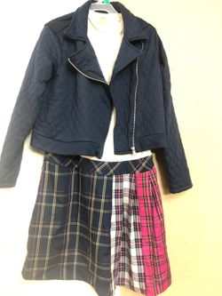 Wonder nation 2pieces set dress for girls size XL 14/16