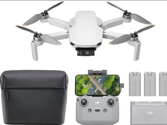 DJI Mini 4K Fly More Combo, Drone with 4K UHD Camera for Adults, Under 249 g