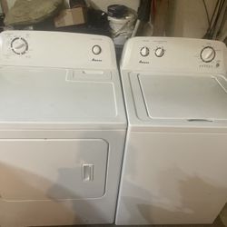 AMANA WASHER & DRYER SET ON SALE TODAY!! WARRANTY INCLUDED!! 