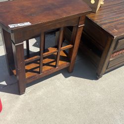 Side Wood Table