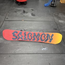 Salomon 155 +  Union Binding  9-11 Shoe Size